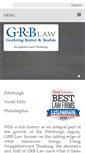 Mobile Screenshot of grblaw.com