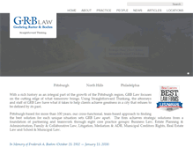 Tablet Screenshot of grblaw.com